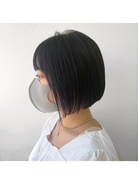 ルアナ ヘア アンド トリートメント(Luana) ナチュラル前下がりボブ◎桑原