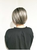 ローグ金町美容室(TAKA)スライシングバレイヤージュくびれボブ