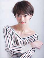 アフロート ギンザ(AFLOAT GINZA)&nbsp;【小鳥居】大人可愛い艶カラーショート30代40代50代
