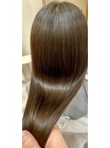 髪質改善ストレート[アースカラー/ニュアンスカラー]