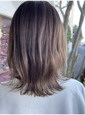 ナチュラルレイヤーボブ