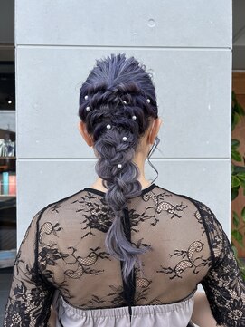 ブランカ(blanca) 編み下ろしヘアセット