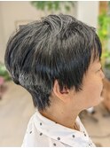 レイヤーショートボブスタイル