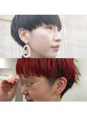 刈り上げマッシュショート