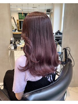 ヘアサロン ガリカ 表参道(hair salon Gallica) 艶髪大人ラベンダーココア/ブリーチなしダブルカラー