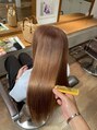 リンダ Linda 艶髪トリートメントもこだわって担当いたします。