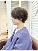 マッシュショート/ショートボブ/大人かわいい