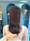 髪を綺麗にする髪質改善カラー 【ダークラベンダー】