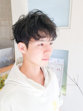 ヒート トウキョウ 目黒店(HEAT TOKYO) ニュアンスパーママッシュ波巻きダウンパーマメンズ目黒