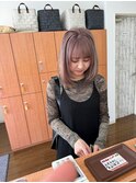 ピンクベージュカラー