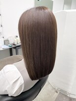 イレス 札幌円山店(IRESU)&nbsp;ミディアムボブ/ロング/髪質改善ヘアエステ/ナチュラルブラウン