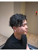 ブローチェアヴェダ 波巻きパーマ/メンズカット/メンズパーマ／ツイストスパイラル