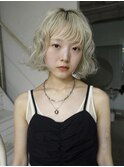 ハイトーン/ブリーチ/レイヤーカット/シアーカラー/渋谷/原宿