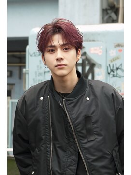 オーシャントーキョー 渋谷神南(OCEAN TOKYO) ニュアンスパーマセンターパート