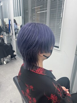 キバ(kva) ▽□□▽ラベンダー×メンズウルフ