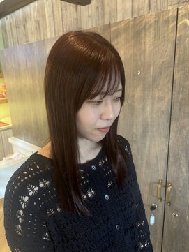 スカイ(SKY) 透明感カラー/髪質改善/縮毛矯正/レイヤーカット/ダブルカラー