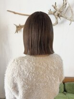 シーバイサイン(sea by Sign)&nbsp;あご下2センチボブ/オリーブグレージュ/色素薄めカラー