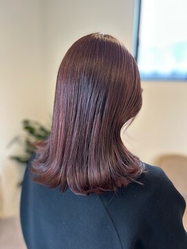 ヘアサロン エスプリ(hair salon esprit) ピンクブラウンカラー