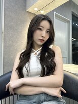 ロンドガーネット 池袋(Lond garnet) ワイドバングイメチェン美髪外ハネボブ+レイヤーカット韓国/池袋