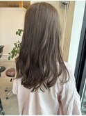 ブリーチなしベージュ