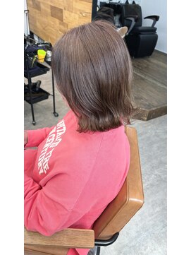 ヘアーサロンライト(hair salon Light) 透明感　ラベンダーグレージュ