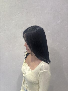 アース 今池店(HAIR&MAKE EARTH) 暗くしたい時に！ブルーブラック