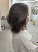 【大人カラー】白髪ぼかしハイライト