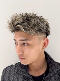 スパイキーベリーショートツイスピンパーマツイストジェット