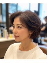 ラクレール 五香&nbsp;黄金バランスショート！白髪染めにも映えるナチュラルブラウン