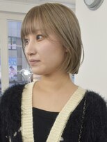 グリーン 高田馬場(green)&nbsp;【SANA】ミニボブ×ミルクティーベージュカラー