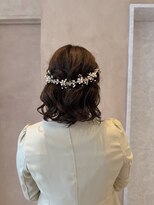 オン キャナルシティ博多前店(on) 【中里恵梨】ボブパーマ風/ハーフアップ/ヘアセット/編み込み