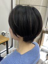 ヘアアンドメイク スタジオ ミムロ(HAIR&MAKE STUDIO MIMURO) 30代40代丸みショートスタイル