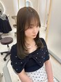 ジーナ 千葉 2nd(Zina)&nbsp;オリーブベージュ/レイヤーカット/顔まわり/グレージュ