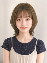 カバーヘア アカデミー 北浦和西口店(COVER HAIR ACADEMY)&nbsp;夏カラーブリーチなしカラーベージュ/クラゲヘアウルフp北浦和