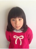 甘辛フェアリーで大人かわいいワンカールストレートボブ