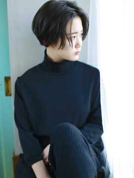 バース(BIRTH) 天神【BIRTH】無造作カール×センターパートショートスタイル 3