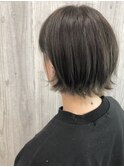 切りっぱなしボブ