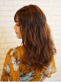 パーマ風＊ロングヘアー