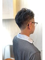 メリーチャームマーチ 寺田町南口店(merry Charm/MARCH) 無造作パーマのダンディスタイル【MARCH merry】メンズ/寺田町