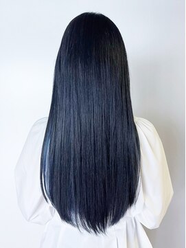 アイティーバイアルバム 藤沢店(IT by ALBUM) インナーブルーロング_カーキグレージュフェザーバング_ba346061