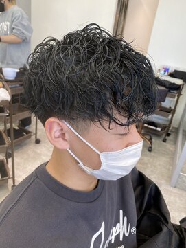 ジュネス 奈良橿原(Jeunesse) 前下がりマッシュ×カーリースパイラル