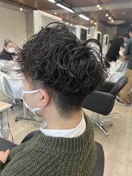 ロイド(Royd.) 初パーマの方必見メンズマッシュルーズツイストスパイラル