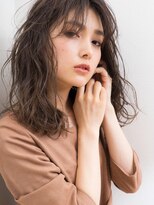 シルクレイ 新宿店(Silk-lei)&nbsp;【Silk-lei】ウォーターフォール_グレージュウェーブ