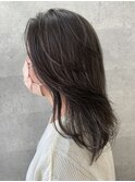 白髪ぼかしハイライト