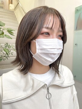 カッツ 元町店(CUT S) 顔まわりたゆんカール×ボブヘアー