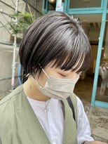 ヘアーメイクオズ(hair make O/S)&nbsp;ヘアメイクオズ＆金あゆみ　シルバーマットアッシュ