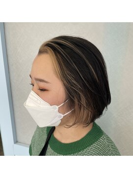 テクライズ 豊橋店(TECHRISE) ☆フェイスフレーミング、前下がりボブ☆10代20代30代40代