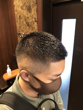 ヒロギンザ 浜松町店(HIRO GINZA) 20代30代40代50代ボウズフェード<浜松町/ヒロ銀座/メンズ/理容>