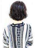 【morio成増/玉井】リアルパーマ　ショートボブ