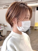 ルアン 上通り(ruen)&nbsp;大人くびれショート 熊本 ショートカット ruen 右田莉奈
